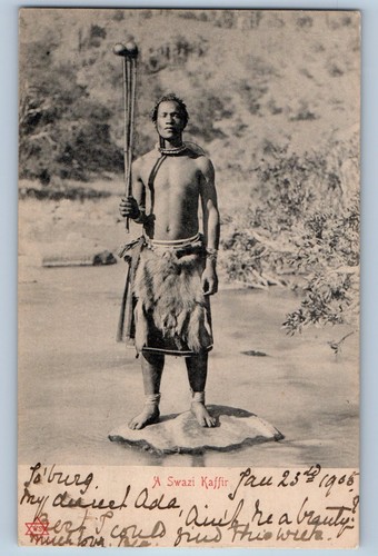South africa postcard swazi - south,