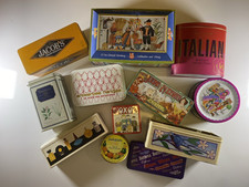 Large Vintage Tin Job Lot