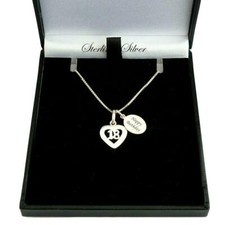 18 Necklace with Engraving
