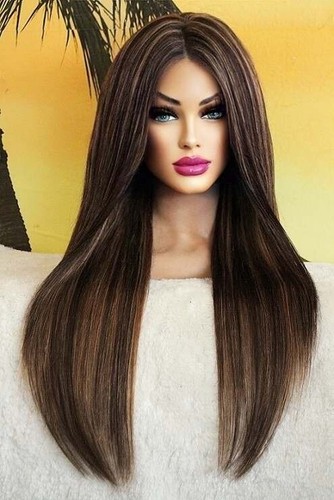 Lace front wig long - lace,