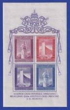 Vatican 1958 World's Fair in Brussels Mi. No. Block 2 MNH **