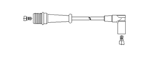Ignition cable for - cable, daewoo