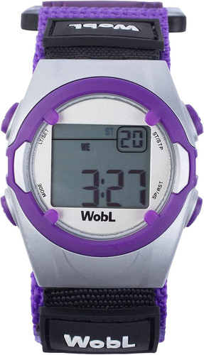 Purple alarm clock - 8,