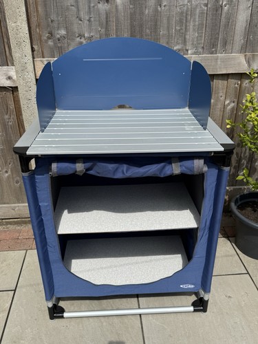 Gelert aluminium kitchen stand - aluminium,