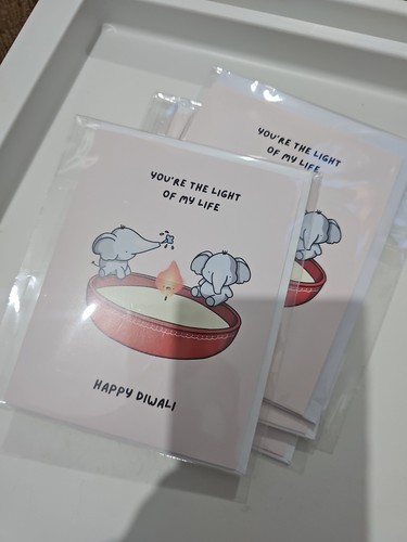 Happy diwali card - happy,