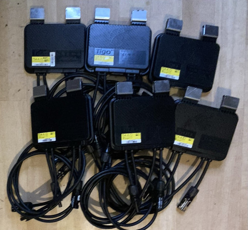 Tigo solar module - module, optimisers