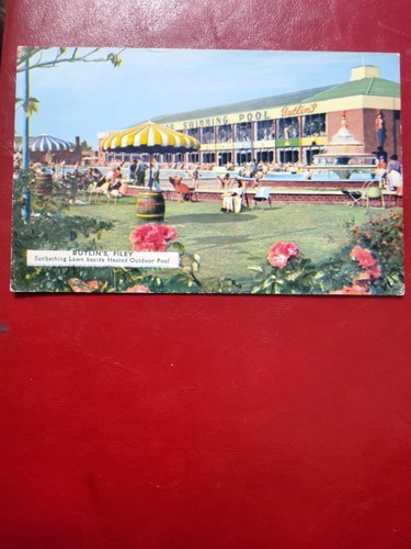 Butlins filey postcard - filey,