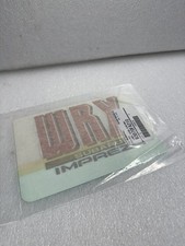 Genuine Subaru Impreza 92-96