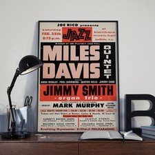 Miles davis concert poster - davis,