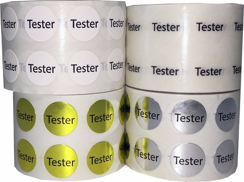 Circle tester stickers - stickers, 1/2