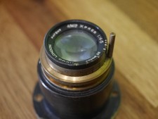 ROSS LONDON 4 3/4 XPRES f4.5 vintage brass lens good condition