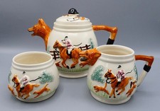 Vintage Portland Hunting Scene