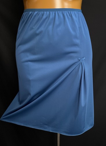 Vintage waist slip - m&s, blue