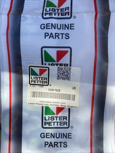 Lister petter shim pack - shim,