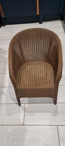 Lloyd loom childs chair dated - loom,