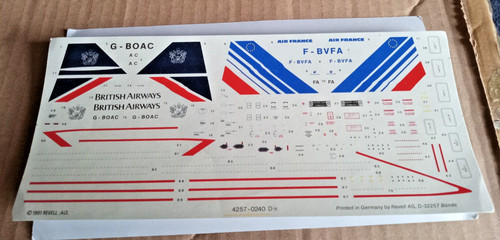 Revell concorde scale - revell,
