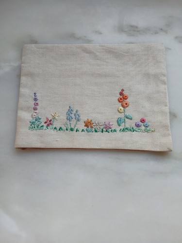 Vintage 1940s linen silk - vintage,