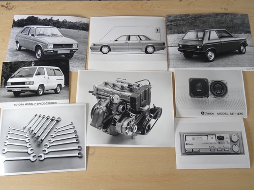 Vintage car press photo - vintage,