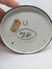 Vintage 1950 Tala Blue & White