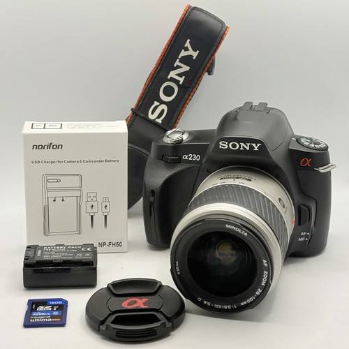 Sony alpha a230 camera - sony,