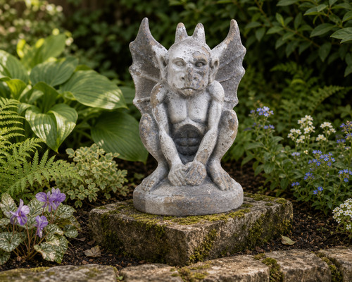 Gargoyle garden ornament - gargoyle,