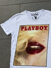 Vintage Playboy X Zara Men’s White T-shirt