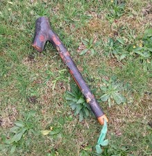 Large Vintage Irish Blackthorn Shillelagh Cudgel War Club