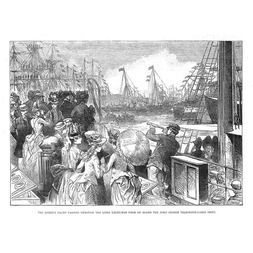 Spithead naval review queen - spithead, queen's