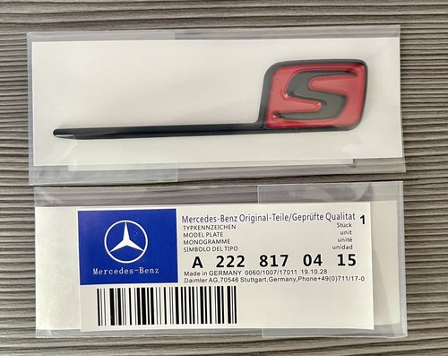 Mercedes gloss black - black&red, amg