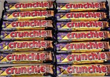 CADBURY CRUNCHIE CHOCOLATE BARS. 18 BARS. 18x40g. BEST BEFORE 01/12/2025