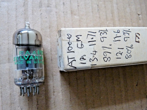 Sylvania faa 6922 ecc88 e - sylvania,