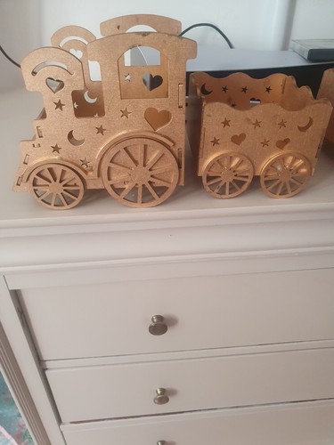 Wooden train carriage - wooden, train/