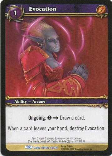 World warcraft ccg - world,