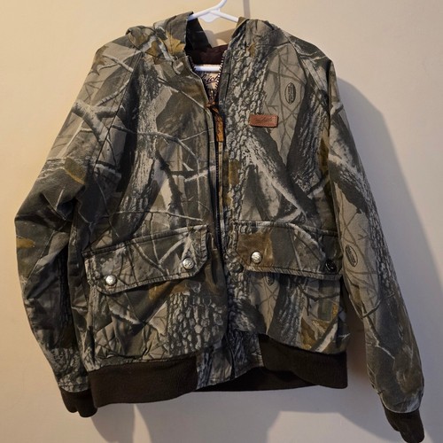 Woolrich camo hooded jacket - woolrich,