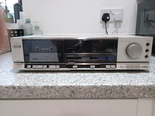 Aiwa 3250 cassette deck - ad,