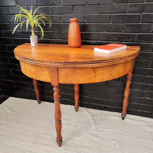 Antique pine gateleg dining - antique,