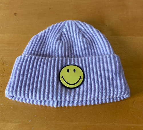 Smiley lilac ribbed - smiley,