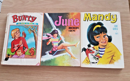 Vintage annuals for girls - vintage,