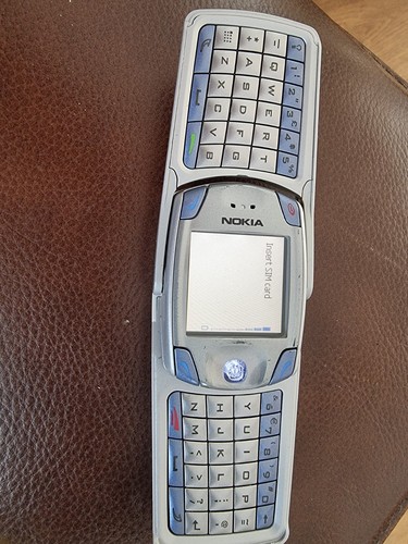Nokia 6820a mobile phone - nokia, retro