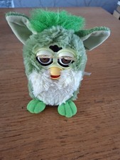 Green Furby Frog toy WORKING