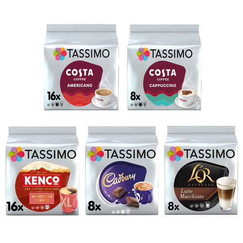 Tassimo variety box - variety, costa