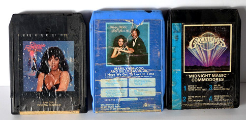 Eight track tapes vintage - track,