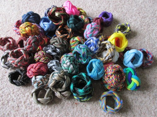 Colored woggle scarf ring - colored,