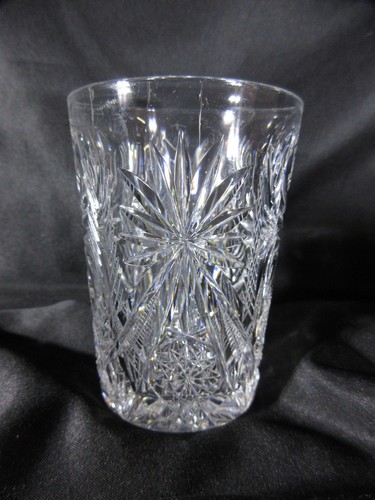 Heavy cut crystal old - crystal,