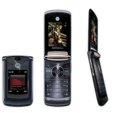 Motorola RAZR2 V8 Mobile Phone UNLOCKED Flip Fold Dark Grey - Fully Working