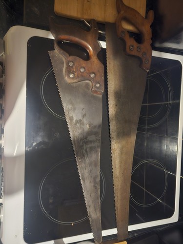 Disston philad saws - 2x,