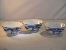 3 Antique Jingdezhen? Blue &