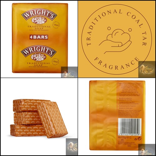 Wright coal tar soap - tar,