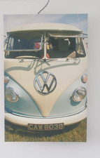 Canvas Print of Volkwagon Campervan Wall Art Home Decor