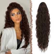 Long Curly Wavy Drawstring